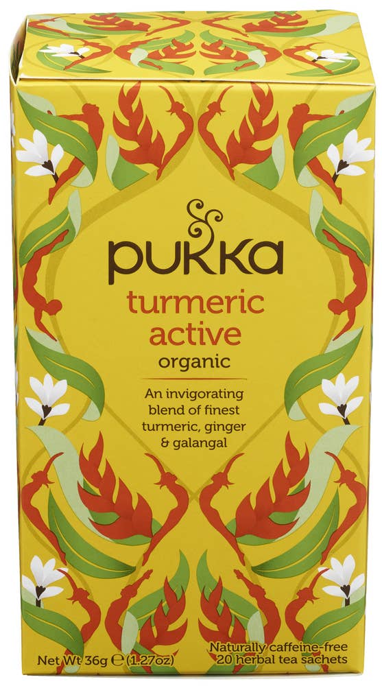 Pukka Turmeric Active 20 teposer