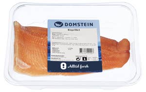Domstein Domstein Røyefilet med Skinn - ca. 400 g - Oda