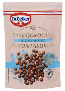 Dr. Oetker Bakesjokolade lys