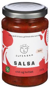 Salsa sterk chili og hvitløk