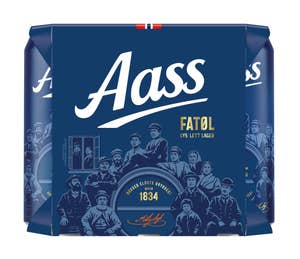 Aass Bryggeri Aass Fatøl 6 x 0,5 l
