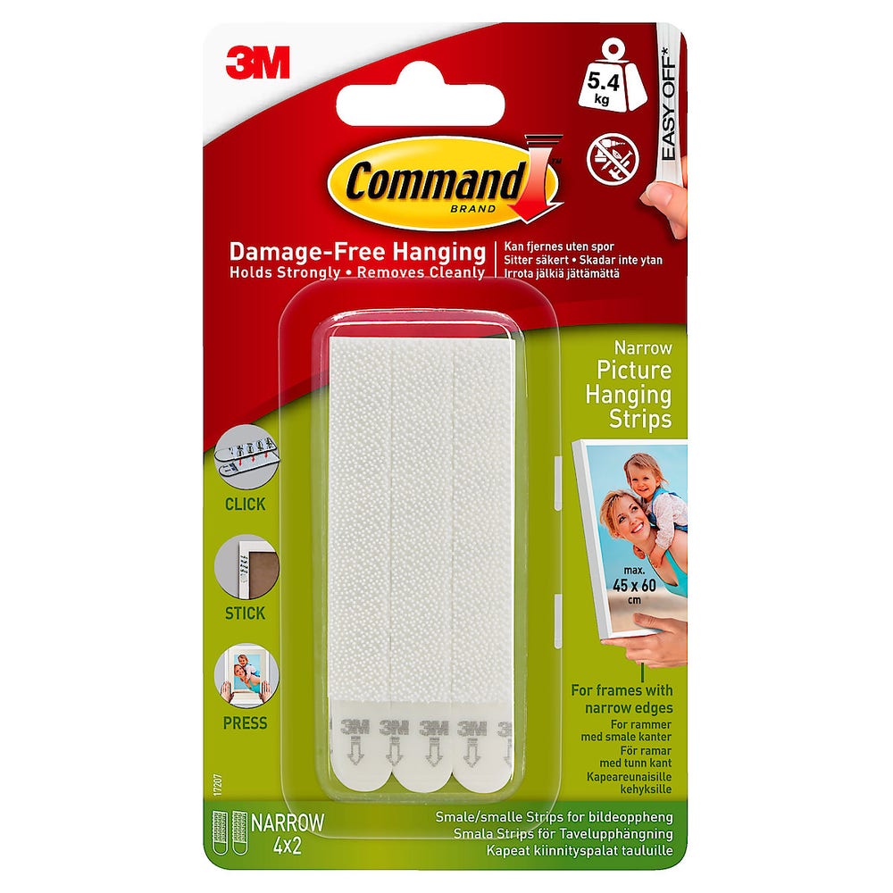 Command Bildeoppheng Hvit 4x2