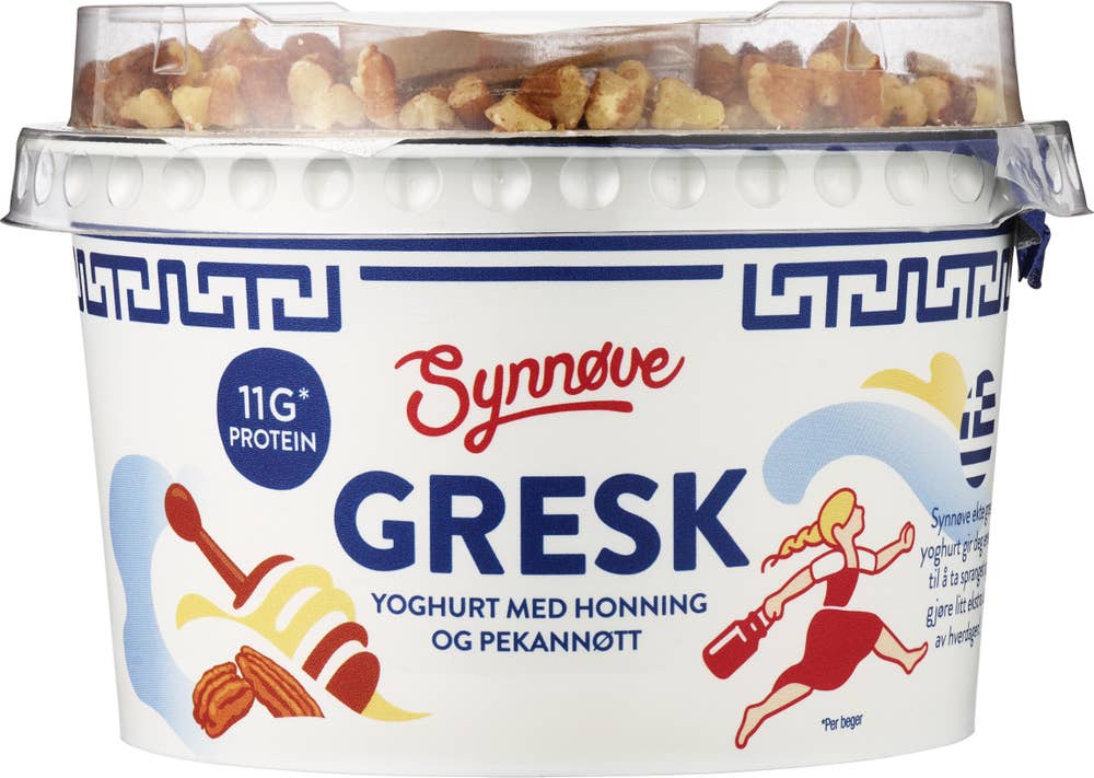 Synnøve Gresk Gresk yoghurt Pekan og honning
