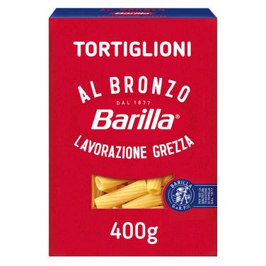 Barilla Pasta Tortiglioni Al Bronzo