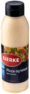 Bjerke Spekemat Pizza- og kebabdressing Spicy