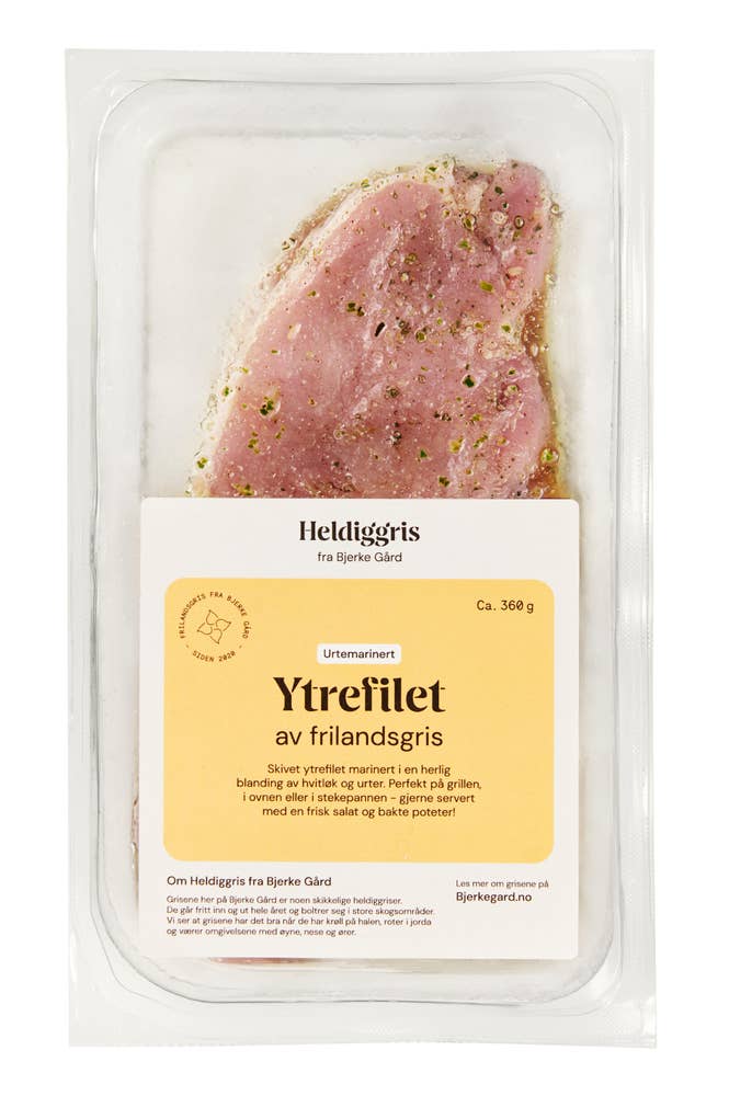 Heldiggris Ytrefilet urtemarinert