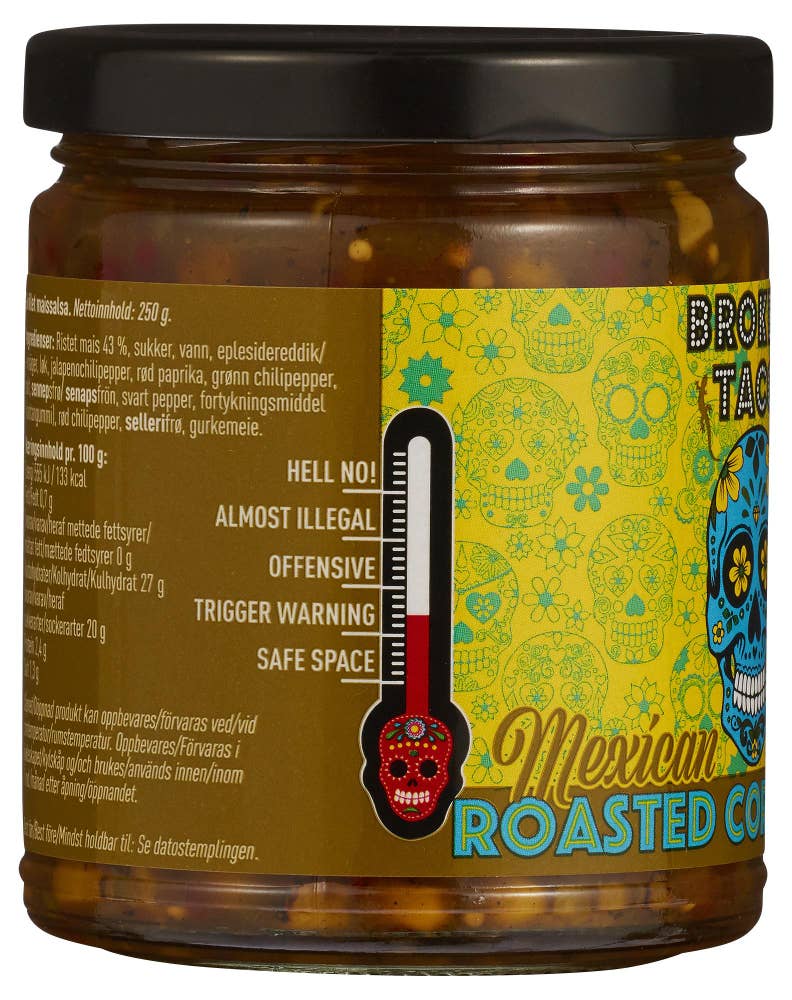 Broken Taco Roasted corn salsa