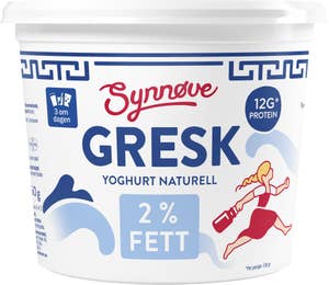 Synnøve Gresk yoghurt Naturell