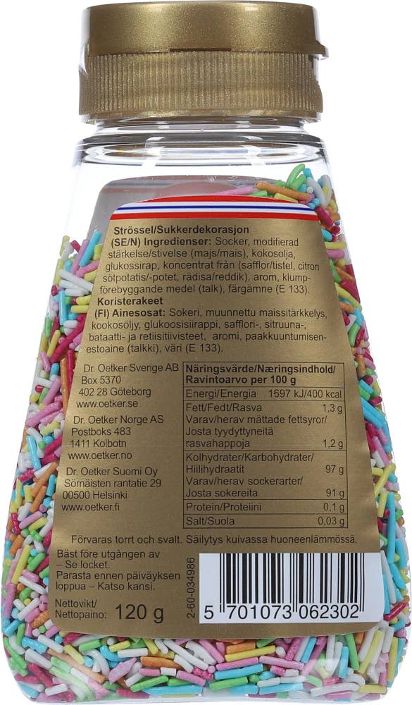 Dr. Oetker Blandet strøssel