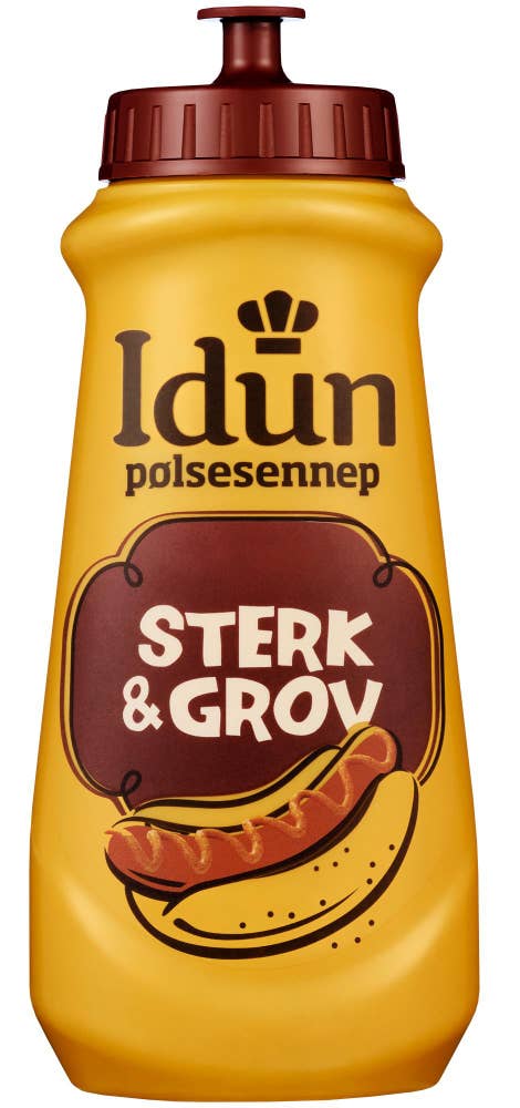 Idun Bodsennep Sterk og grov