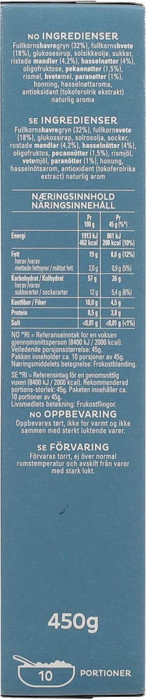 Quaker Cruesli 4 Nuts Granola