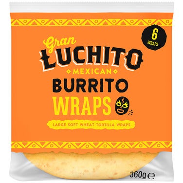 Gran Luchito Burrito Wraps