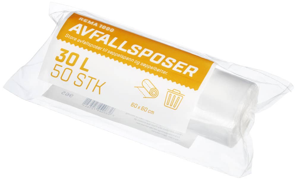 R Tynne avfallsposer 30l