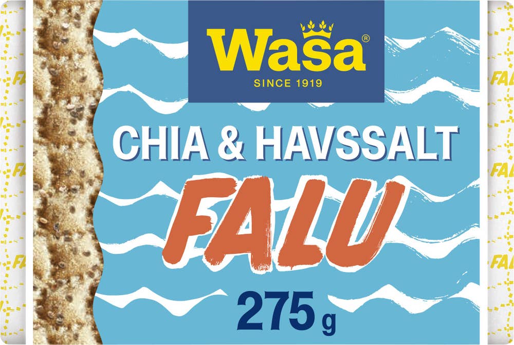 Wasa Falu Rågrut Chia & Havsalt