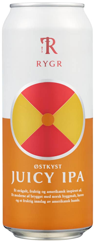 Rygr Østkyst Juicy IPA 6x0,5 l