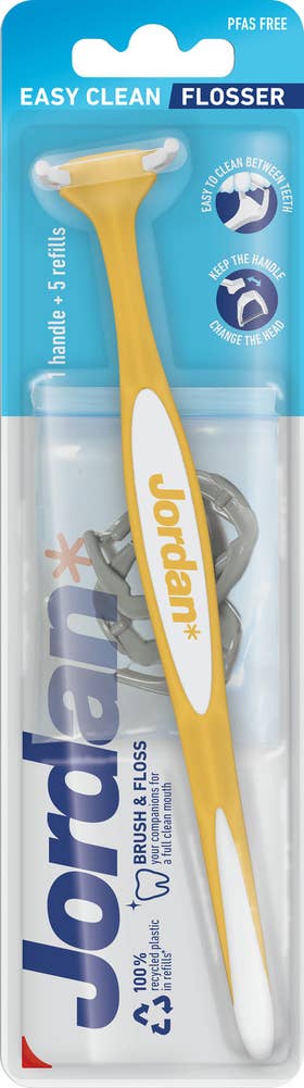 Jordan Easy Clean Flosser 1 + 6 Ass. farge