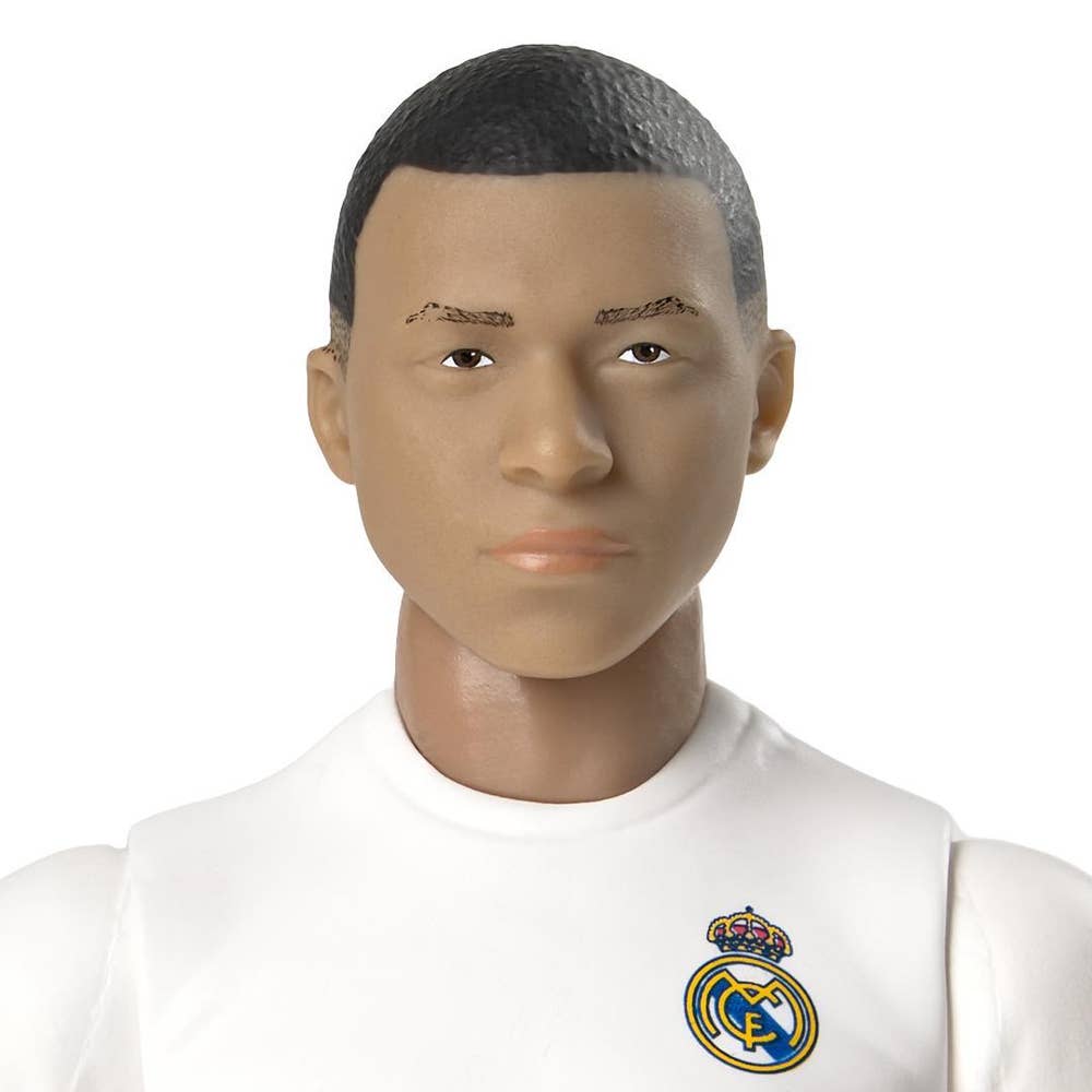 Magic Store Fotballfigur Mbappé i Real Madrid - drakt Høyde 20 cm