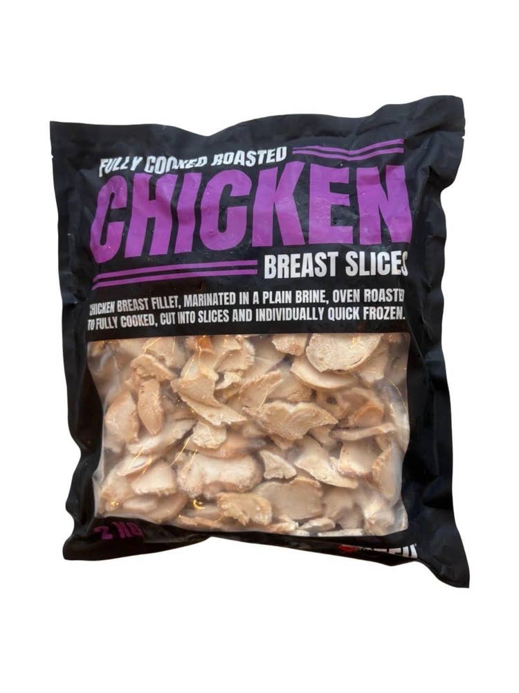 Kyllingbryst stekt & skivet singelfryst