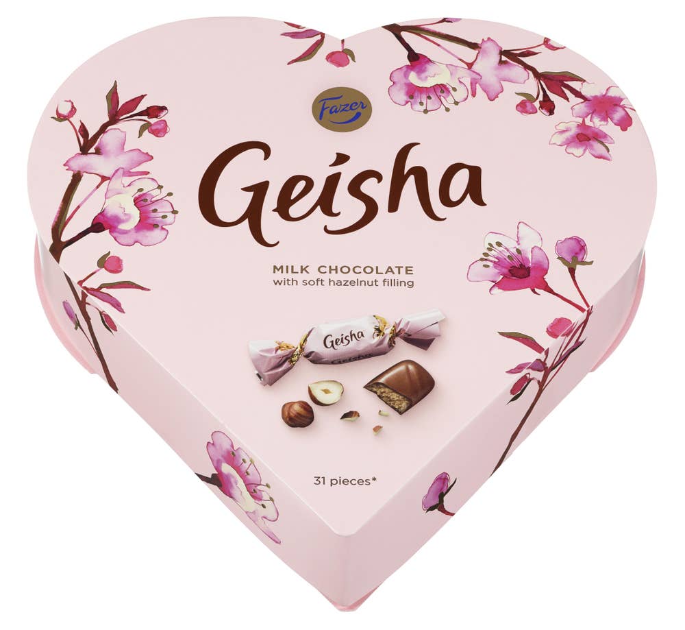 Fazer¤Geisha Geisha Sjokoladehjerte