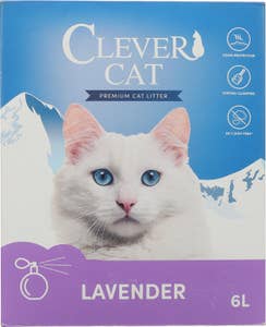 Clever Cat Kattesand lavender Klumpende