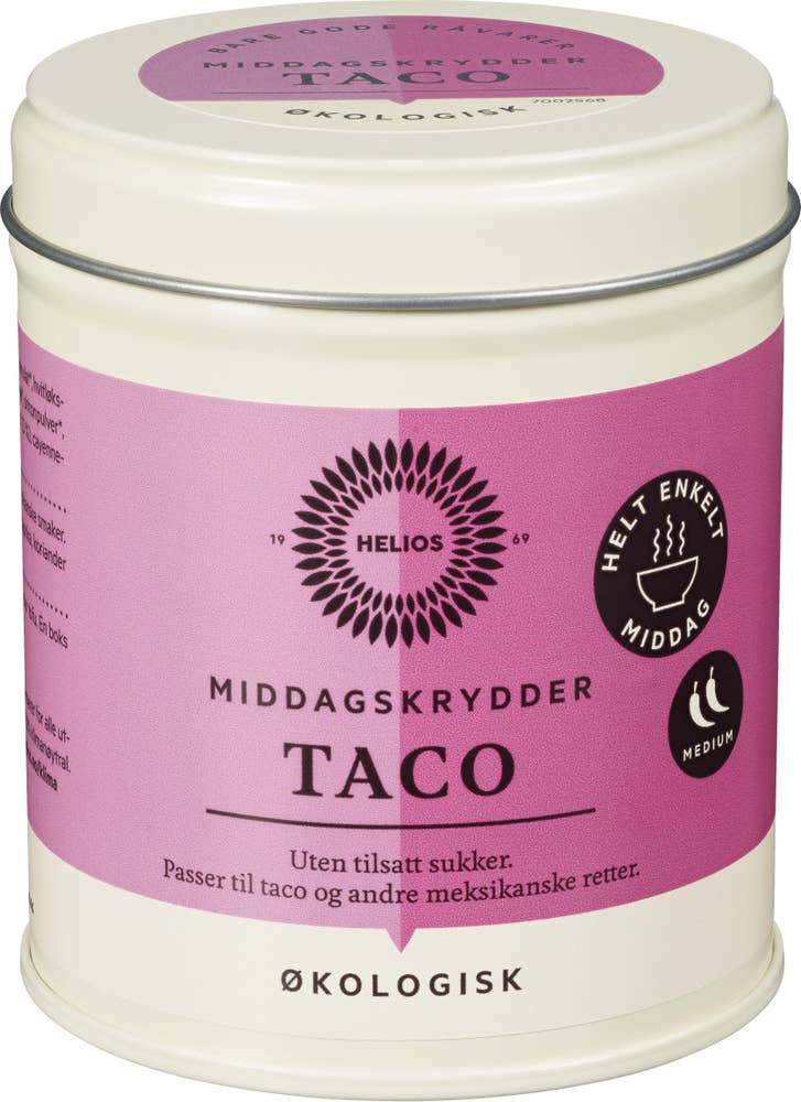 Helios Tacokrydder Økologisk