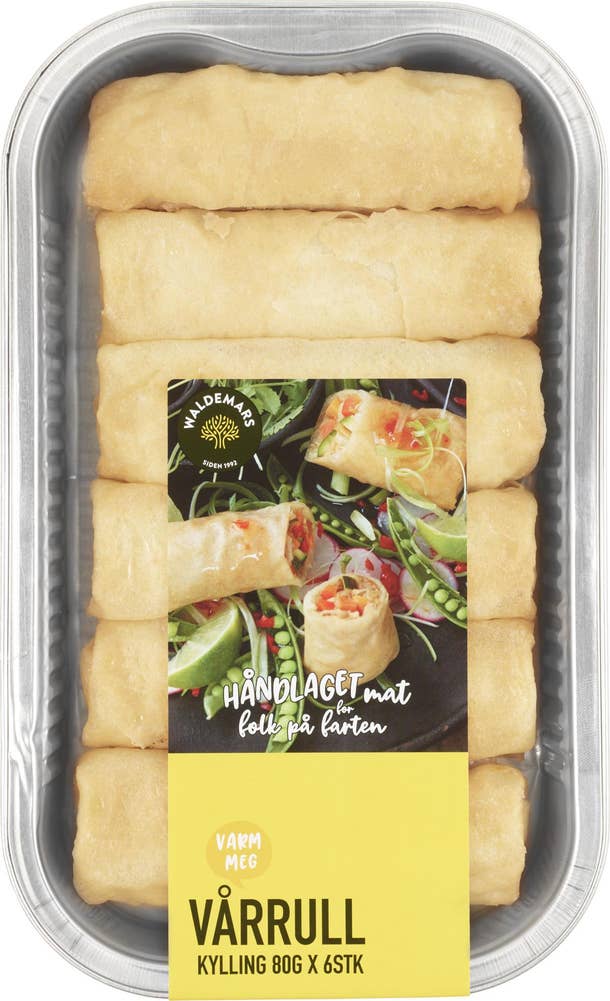 Waldemars Vårruller med kylling