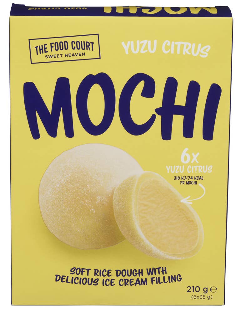 Food Court Mochi yuzu citrus