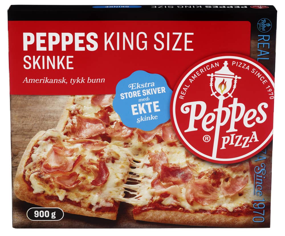 Peppes Pizza Peppes King Size Skinke