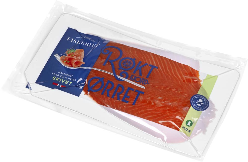 Fiskeriet Røkt ørret Skivet