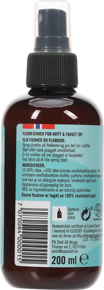 Plettfri Flekkfjernerspray
