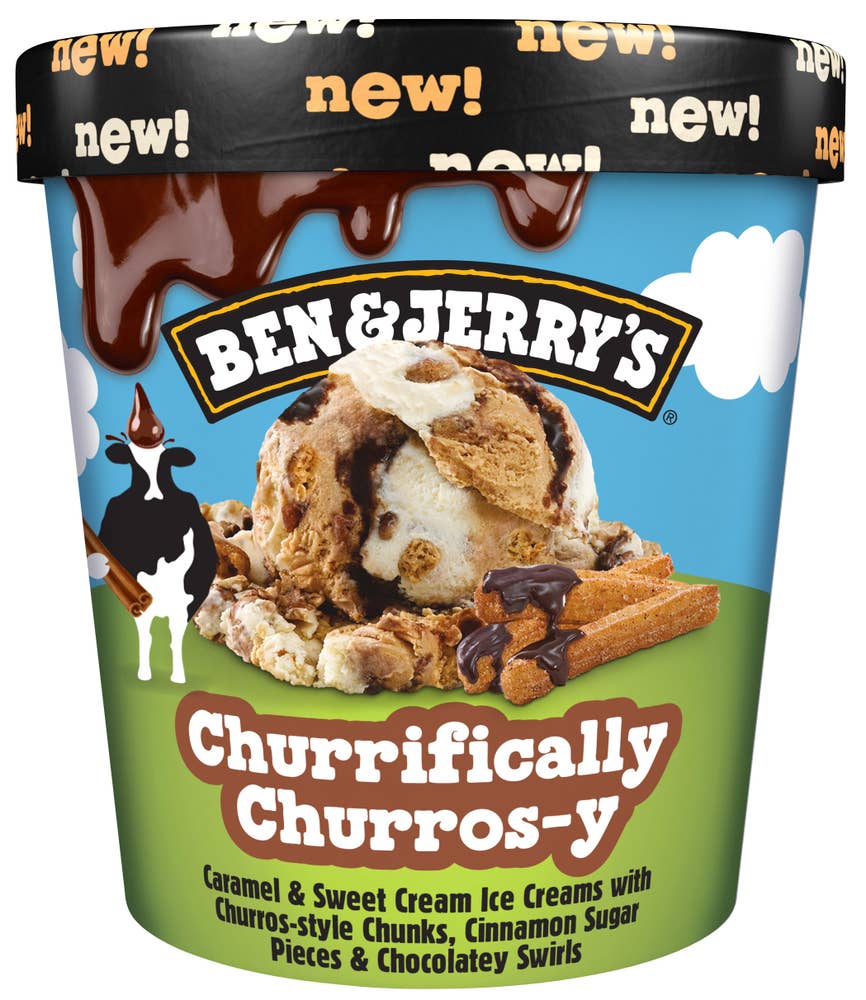 Ben & Jerry's Churrifically churros-y