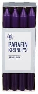 R Lilla kronelys, parafin 24 cm, 8 stk, parafin