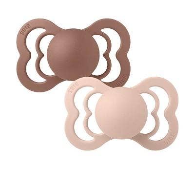 Sprell BIBS Smokker Supreme Farge woodchuck og blush, str. 2