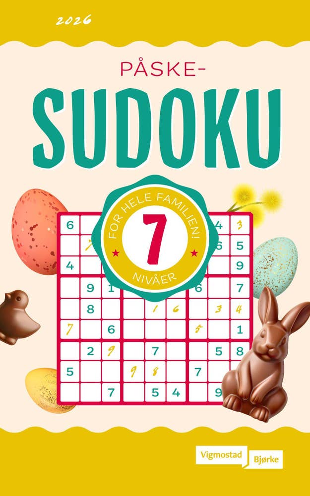 BLADKOMPANIET Påskesudoku 2026
