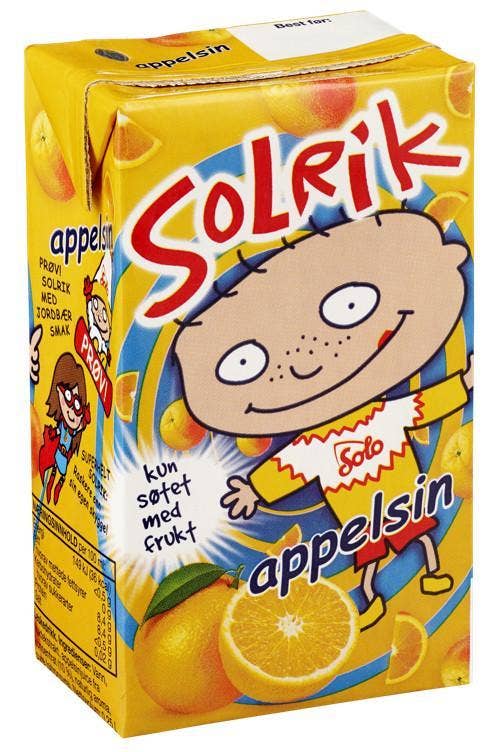 Solrik Appelsin Lett