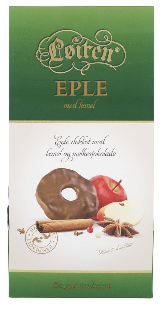 Løiten Fruktsjokolade eple & kanel