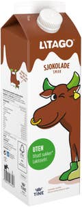 TINE Litago Sjokolade Uten Tilsatt Sukker