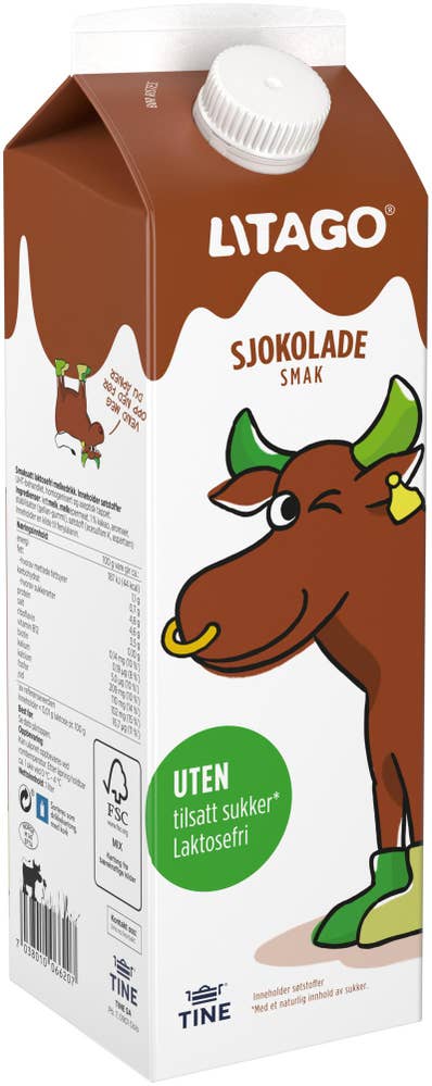 TINE Litago Sjokolade Uten Tilsatt Sukker