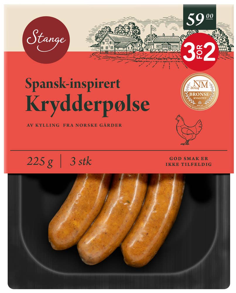 Stange Spansk krydderpølse
