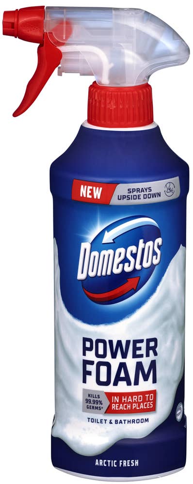 Domestos Power Foam Arctic Fresh Rengjøringsspray for toalett og baderom