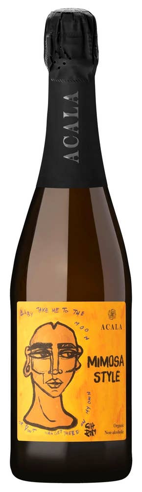 Acala Sparkling Tea Sparkling tea Mimosa style