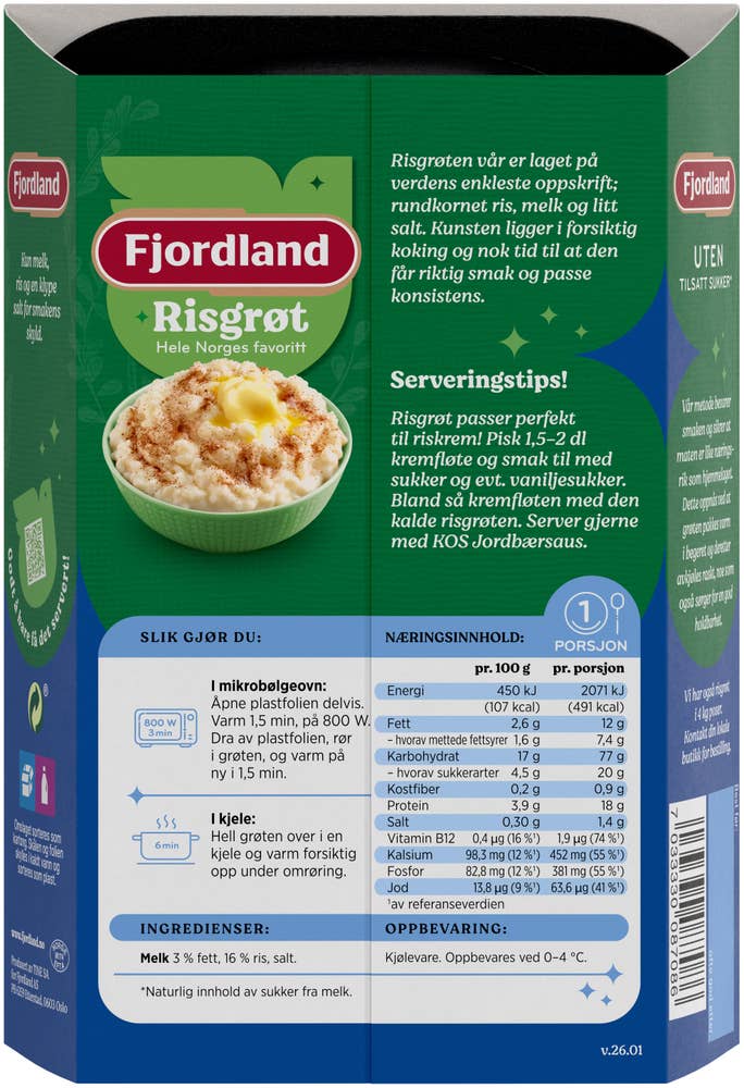 Fjordland Risgrøt