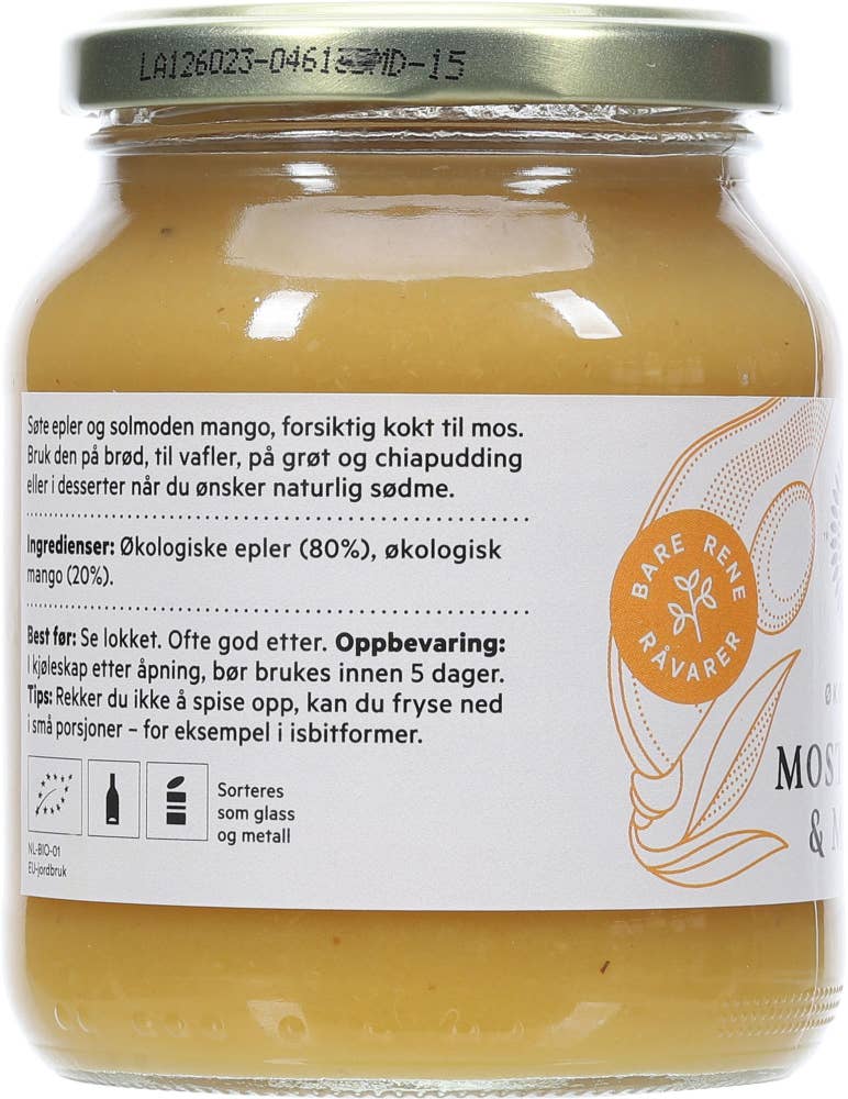 Helios Økologiske moste epler med mango