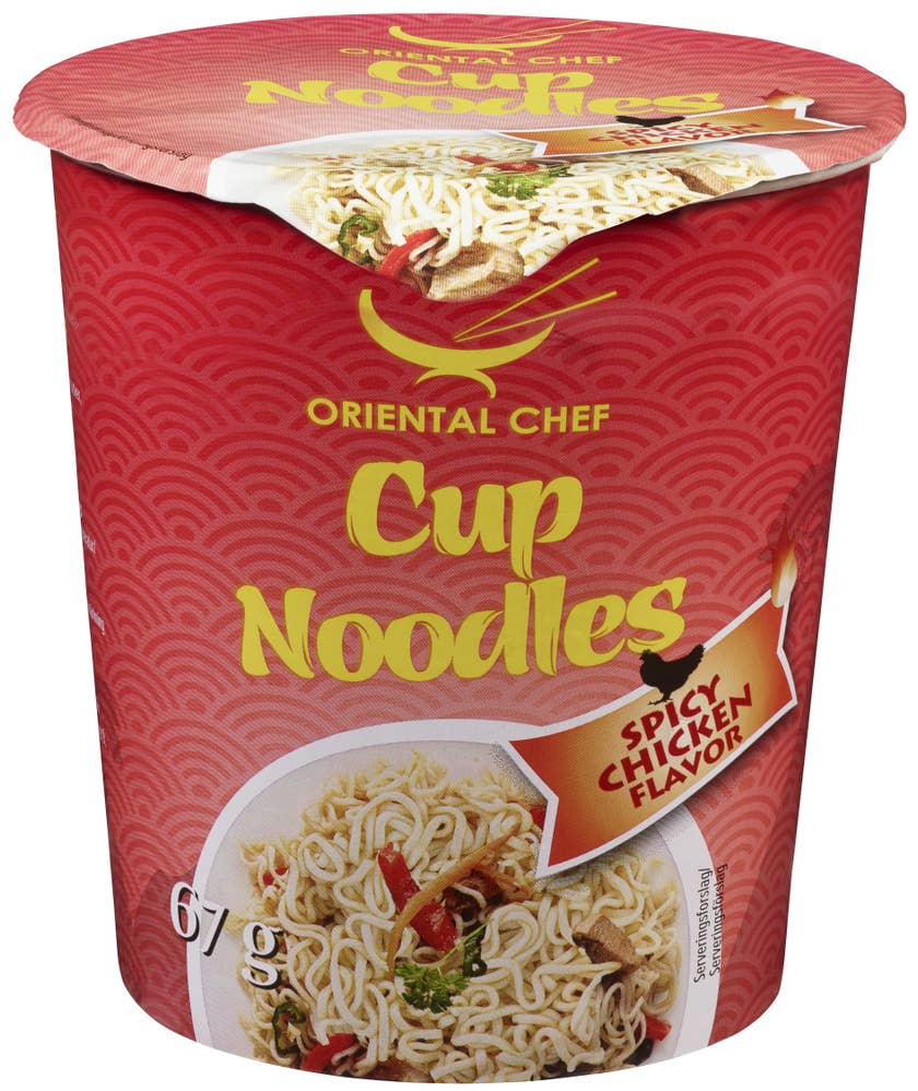 Oriental Chef Koppnudler Spicy Kylling