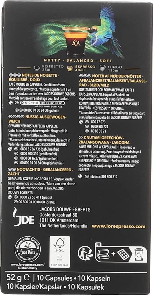 L'Or Espresso Brasil 10 stk