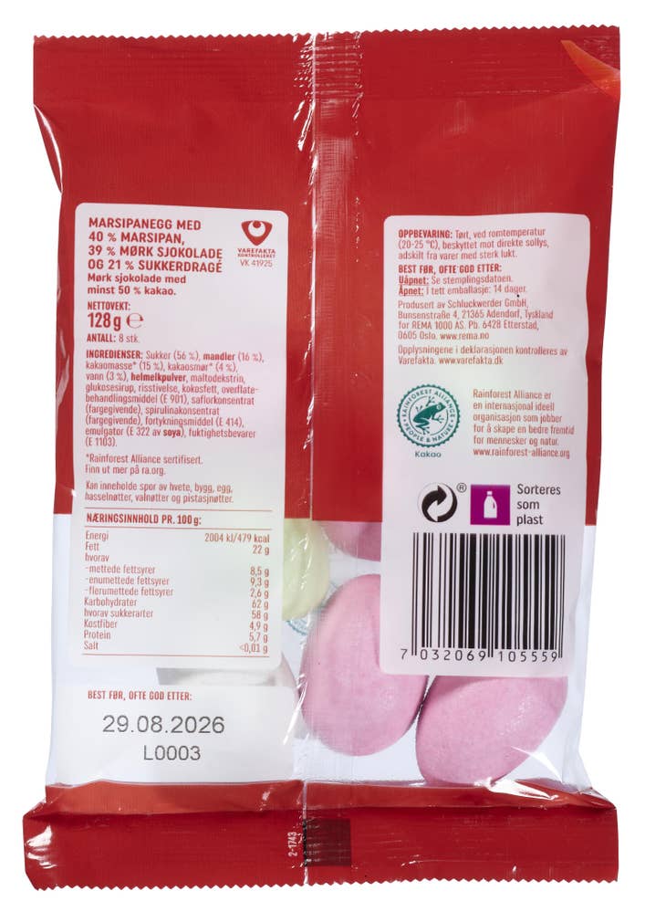 R Marsipanegg 8-pk