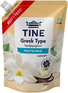 TINE Yoghurt gresk type Vanilje