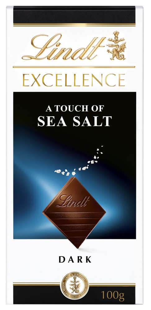 Lindt Excellence Havsalt Mørk Sjokolade