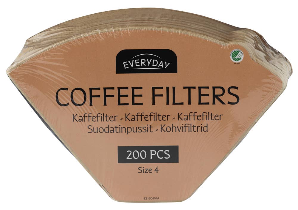 Everyday Brune kaffefilter Str. 4