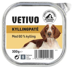 Vetivo Hundepaté med kylling